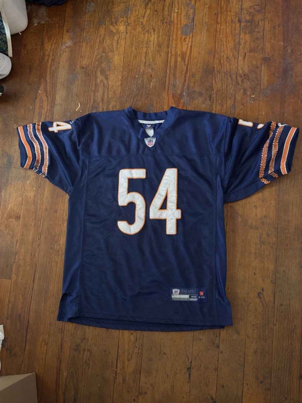 Brian Urlacher Chicago Bears Reebok On Field Jersey 48 (XL)